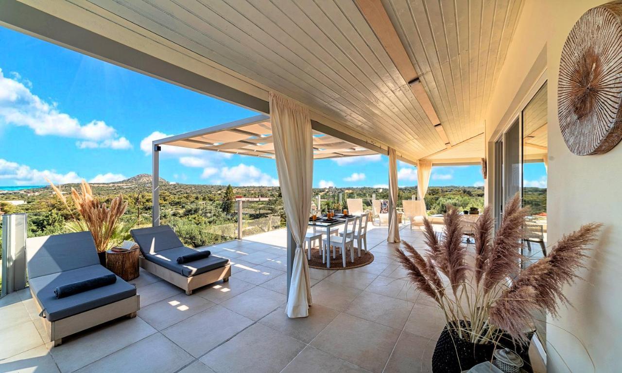 Olive Green Villa Heated Pool Agios Nikolaos Exterior foto