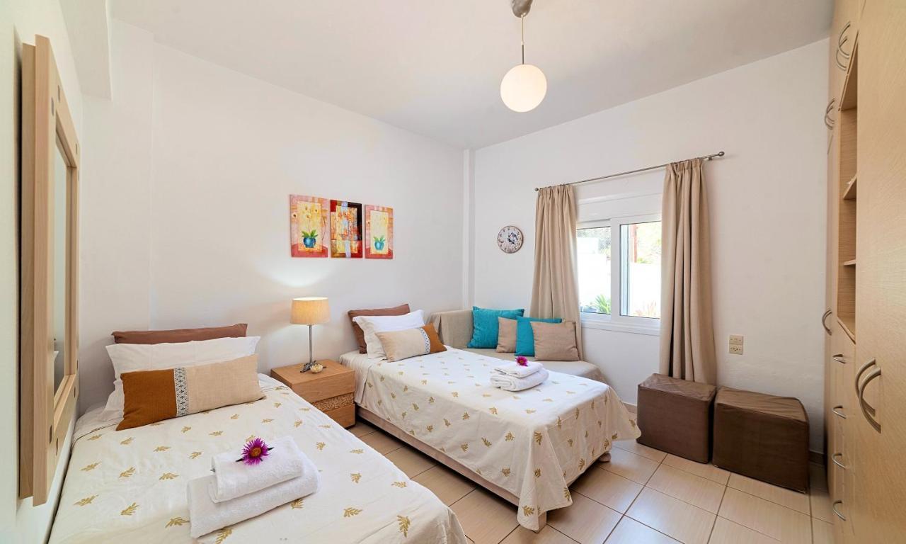 Olive Green Villa Heated Pool Agios Nikolaos Exterior foto